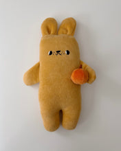 Load image into Gallery viewer, Buttercup the bunny with a little pumpkin

