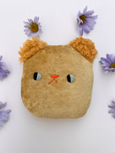 Load image into Gallery viewer, Mustard Seed bear head - mini pillow
