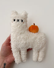 Load image into Gallery viewer, Sugar pumpkin the alpaca
