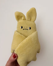 Load image into Gallery viewer, Lemon bat with fangs
