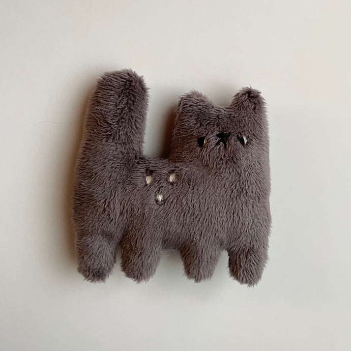 Geoff the grey spotted cat
