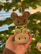 Load image into Gallery viewer, Light brown mouse with freckles - ornament
