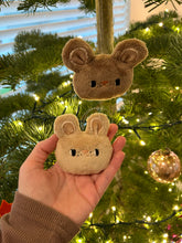 Load image into Gallery viewer, Brown mouse with freckles - ornament
