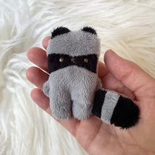 Load image into Gallery viewer, Tiny raccoon - weighted
