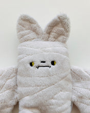 Load image into Gallery viewer, Milton the Mummy bat with green eyes
