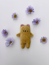 Load image into Gallery viewer, Golden Milk the tiny bear with lavender ears

