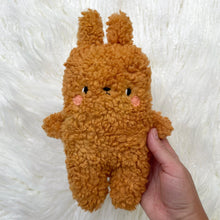 Load image into Gallery viewer, Tangerine Sherpa bunny
