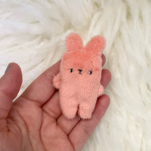 Load image into Gallery viewer, Papaya tiny weighted bunny
