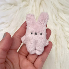 Load image into Gallery viewer, Lilac tiny weighted bunny
