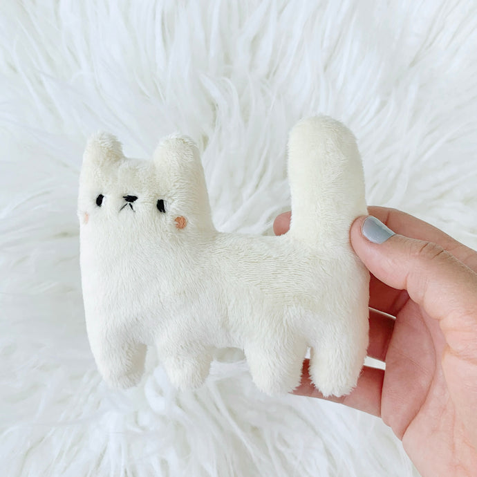 Blushing Vanilla small cat