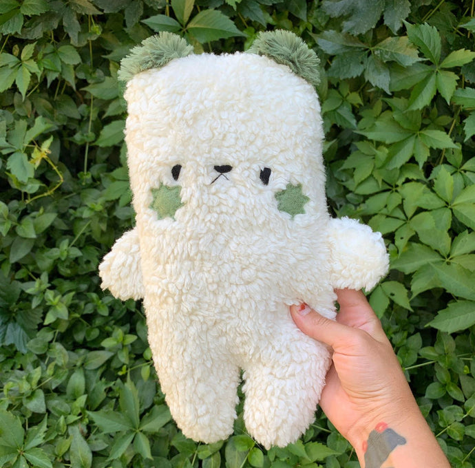 Basil the big bear with starry cheeks