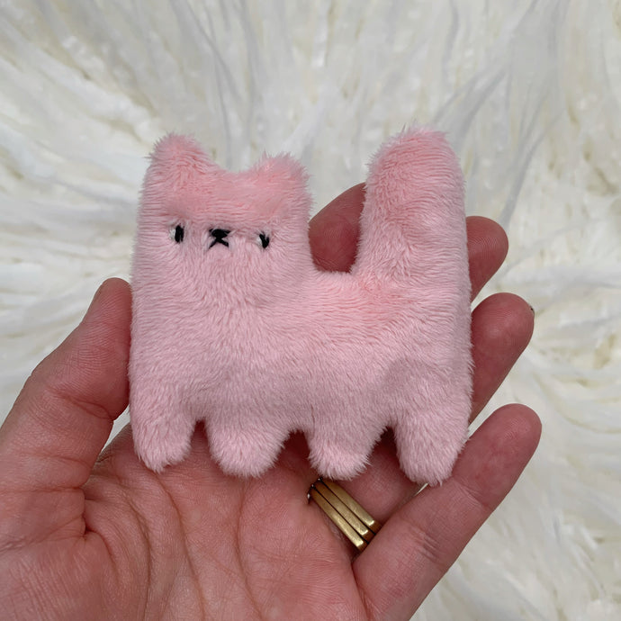 Pink Frosting tiny cat