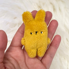 Load image into Gallery viewer, Sunshine yellow tiny weighted bunny
