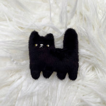 Load image into Gallery viewer, Midnight the black tiny cat
