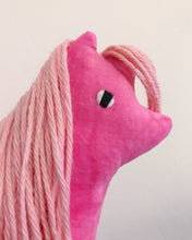 Load image into Gallery viewer, Candy the velveteen pony - Pre Order - sleepy king

