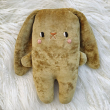 Load image into Gallery viewer, Avocado Bunny -organic velvet big bunny
