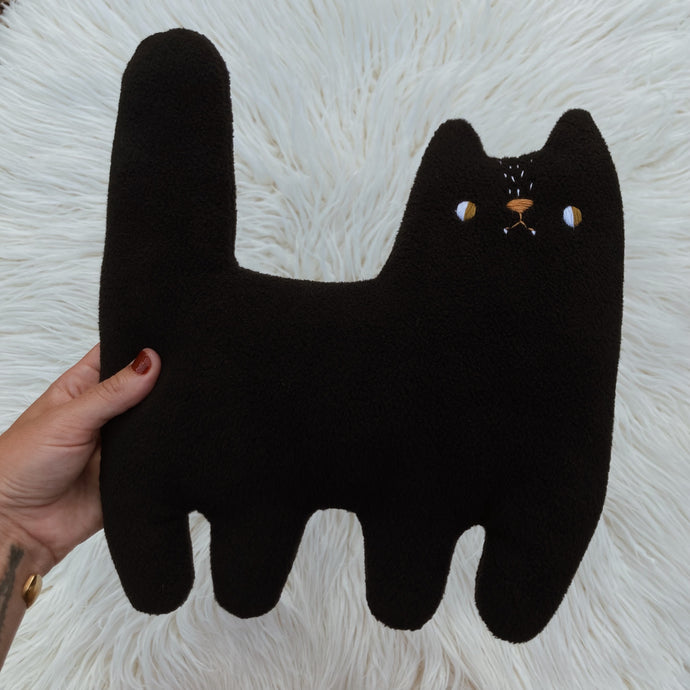 Licorice the Cat with fangs!- Large