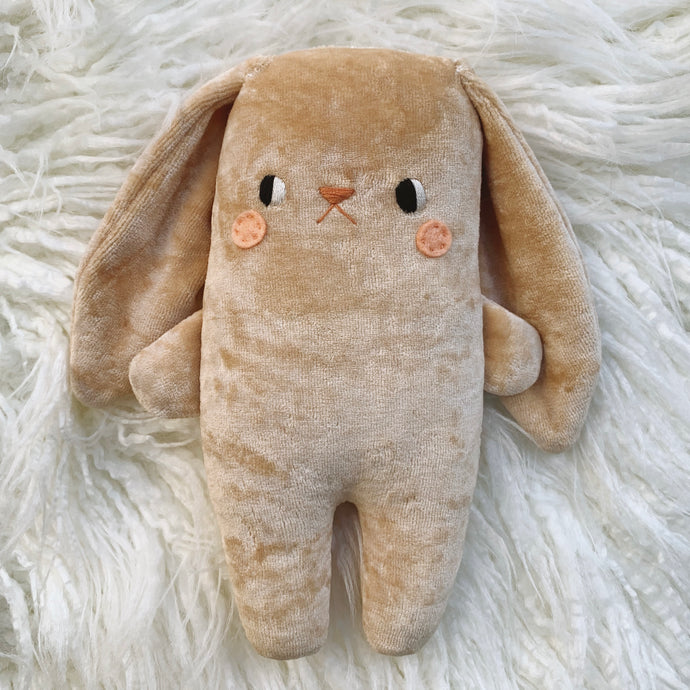 Strawberry Shortcake Bunny -organic velvet big bunny