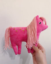 Load image into Gallery viewer, Candy the velveteen pony - Pre Order - sleepy king
