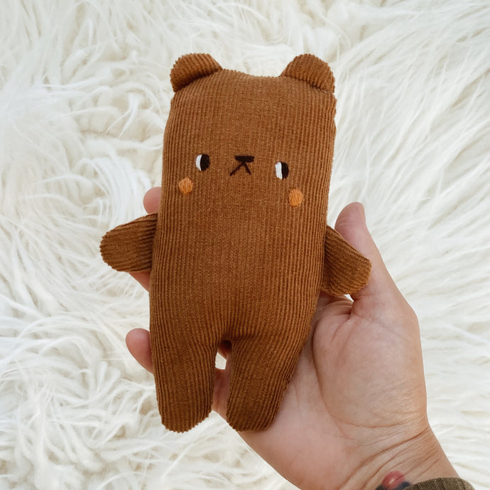 Acorn the little brown bear